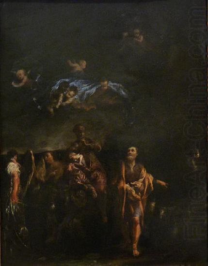 Giuseppe Maria Crespi La Fuite en Egypte china oil painting image